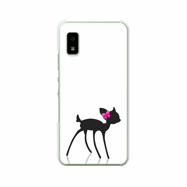 AQUOS wish / wish2 (SH-51C/SHG06/A103SH/A104SH/A204SH/SH-M20)共通 カバー/ケース シリコンケースよりもコシがありゴミがつきにくいTPUカバー 【仔鹿 TPUソフトケース】スマホケース 携帯ケース