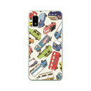 AQUOS wish / wish2 (SH-51C/SHG06/A103SH/A104SH/A204SH/SH-M20)共通 ケース/カバー 【ミニカーズ クリアケース素材】スマホケース 携帯ケース(2)