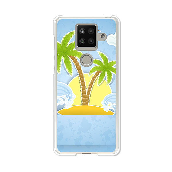 乐天商城 - AQUOS sense4 plus SH-M16 ケース/カバー 【南国ハワイアンバケーション クリアケース素材】AQUOSsense4plusshm16ケース アクオスセンス4プラスカバー スマホケース 楽天モバイル IIJ 他 シムフリー 携帯ケース