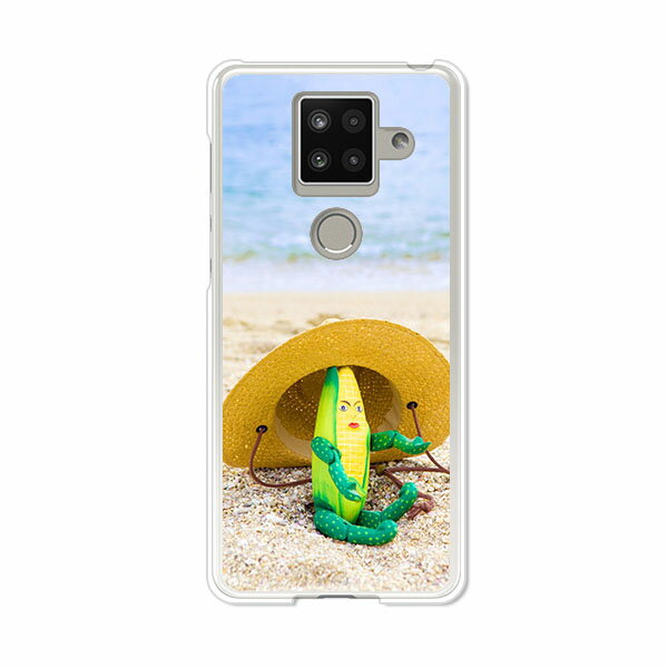 樂天商城 - AQUOS sense4 plus SH-M16 ケース/カバー 【座るコーンくん クリアケース素材】AQUOSsense4plusshm16ケース アクオスセンス4プラスカバー スマホケース 楽天モバイル IIJ 他 シムフリー 携帯ケース