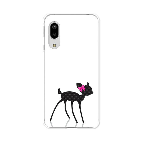 Rakuten - AQUOS sense3 SH-02M/SHV45/SH-M12/sense3lite SH-RM12/sense3 basic SHV48 共通ケース/カバー 【仔鹿 クリアケース素材】shrm12 カバー shm12 アクオスセンス3ライト 携帯ケース