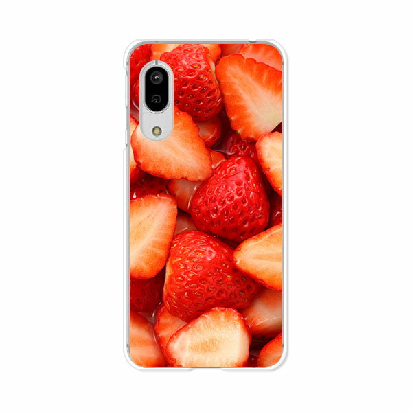 樂天商城 - Android One S7 / AQUOS sense3 basic 907SH 共通ケース/カバー 【Strawberry クリアケース素材】androidones7 カバー sense3basic アンドロイドワンS7 アクオスセンス3ベーシック スマホカバー 携帯ケース