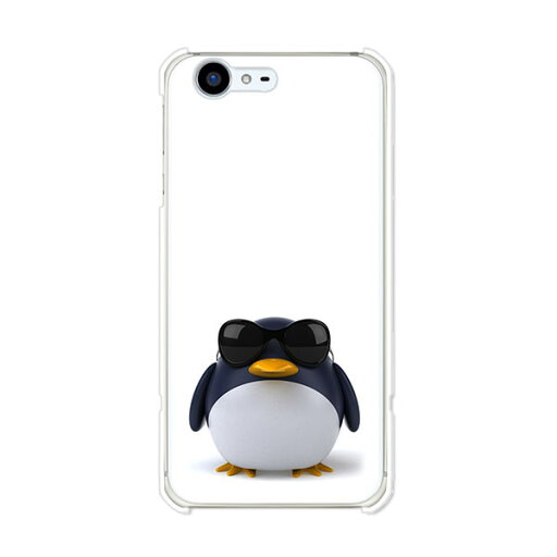 AQUOS SERIE SHV34 ケース/カバー 【サングラスとペンギン クリアケース素材】アクオスフォン shv34 ジャケット AQUOSPHONE AQUOS SERIE SHV34 ケース/カバー 【サングラスとペンギン クリアケース素材】アクオスフォン shv34 ジャケット AQUOSPHONE