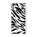 Xperia XZ SO-01J / SOV34 / 601SO 共通 ケース/カバー 【Zebra クリアケース素材】エクスペリア SO01J SOV34 601SO ジャケット XPERIA