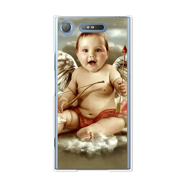 樂天商城 - Xperia XZ1 SO-01K/SOV36/701SO 共通 ケース/カバー 【Baby Angel クリアケース素材】ドコモ au ソフトバンク Xperia XZ1 SO-01K/SOV36/701SO カバー スマホケース softbank