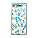 Xperia XZ1 SO-01K/SOV36/701SO 共通 ケース/カバー 【夏準備 クリアケース素材】ドコモ au ソフトバンク Xperia XZ1 SO-01K/SOV36/701SO カバー スマホケース softbank(2)