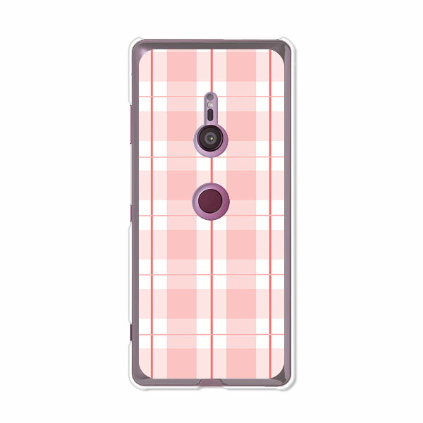 Rakuten - Xperia XZ3 SO-01L/Xperia XZ3 SOV39/Xperia XZ3 801SO 共通ケース/カバー シリコンケースよりもコシがありゴミがつきにくいTPUカバー 【ピンキーチェック TPUソフトケース】so01l 保護 docomo au softbank エクスペリアXZ3 ケース