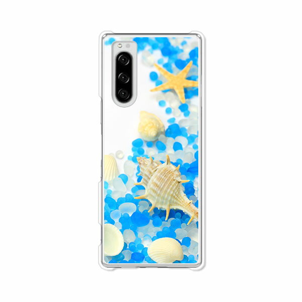 Rakuten - Xperia 5 SO-01M/SOV41/901SO/J9260共通 ケース/カバー 【浜辺 クリアケース素材】Xperia5スマホケース エクスペリア5カバー エクスペディア ドコモ au ソフトバンク シムフリー 携帯カバー