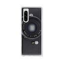 Xperia 5 SO-01M/SOV41/901SO/J9260共通 ケース/カバー 【レトロCamera2 クリアケース素材】Xperia5スマホケース エクスペリア5カバー エクスペディア ドコモ au ソフトバンク シムフリー 携帯カバー