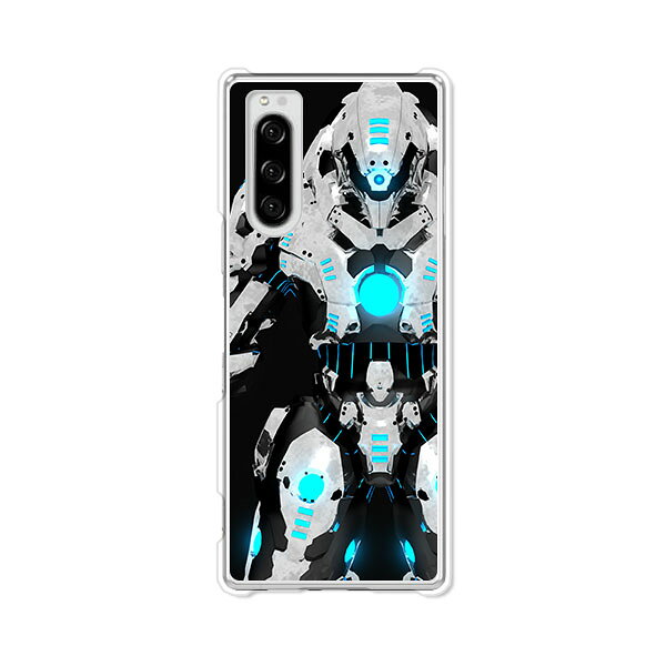 Xperia 5 SO-01M/SOV41/901SO/J9260共通 ケース/カバー 【Search and destroy クリアケース素材】Xperia5スマホケース エクスペリア5カバー エクスペディア ドコモ au ソフトバンク シムフリー 携帯カバー