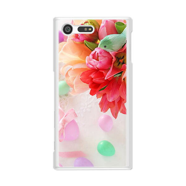 Rakuten - Xperia X Compact SO-02J ケース/カバー 【フラワーアレンジメント3 クリアケース素材】エクスペリア SO02J ジャケット XPERIA docomo