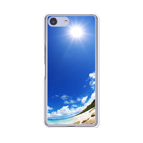 乐天商城 - Xperia Ace SO-02L/ Xperia Ace ケース/カバー 【ようこそ夏 クリアケース素材】xperiaaceカバー エクスペリアエースカバーso02l docomo ドコモ ソニー IIJmio goo Simseller mineo マイネオ nuroモバイル
