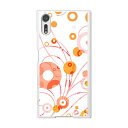 Xperia XZs SO-03J / SOV35 / 602SO 共通 ケース/カバー 【カラーサークル クリアケース素材】エクスペリア SO03J ジャケット XPERIA スマホケース(2)