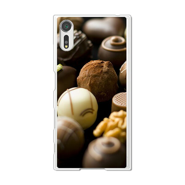 乐天商城 - Xperia XZs SO-03J / SOV35 / 602SO 共通 ケース/カバー 【チョコレートアソート クリアケース素材】エクスペリア SO03J ジャケット XPERIA スマホケース