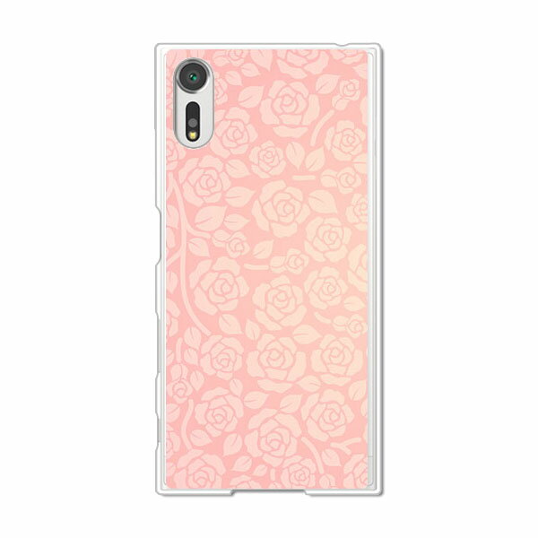 乐天商城 - Xperia XZs SO-03J / SOV35 / 602SO 共通 ケース/カバー 【薔薇ドット クリアケース素材】エクスペリア SO03J ジャケット XPERIA スマホケース