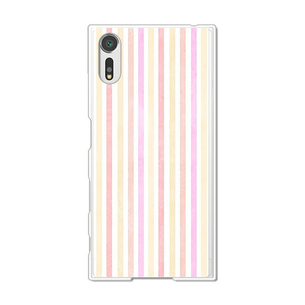 乐天商城 - Xperia XZs SO-03J / SOV35 / 602SO 共通 ケース/カバー 【Pストライプ クリアケース素材】エクスペリア SO03J ジャケット XPERIA スマホケース