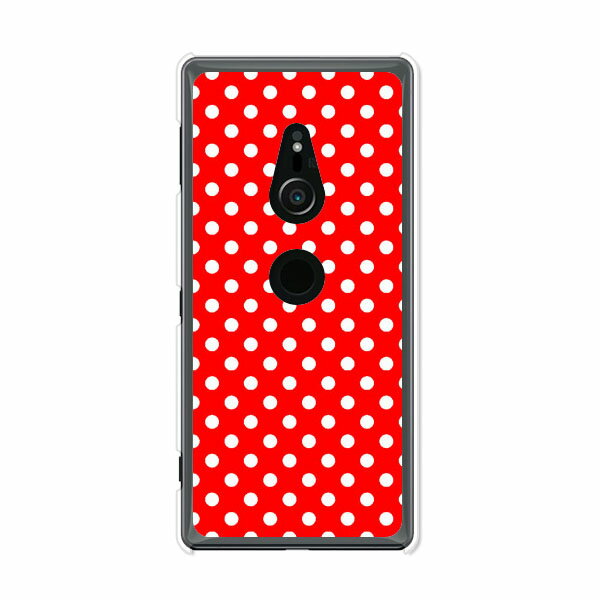 樂天商城 - Xperia XZ2 SO-03K / Xperia XZ2 SOV37 / Xperia XZ2 702SO 共通 ケース/カバー 【R:WドットS クリアケース素材】Xperia XZ2 SO03K カバー エクスペリア docomo ドコモ au softbank エクスペディア