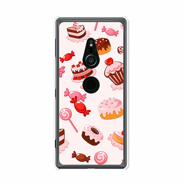 乐天商城 - Xperia XZ2 SO-03K / Xperia XZ2 SOV37 / Xperia XZ2 702SO 共通 ケース/カバー 【スィーツ クリアケース素材】Xperia XZ2 SO03K カバー エクスペリア docomo ドコモ au softbank エクスペディア