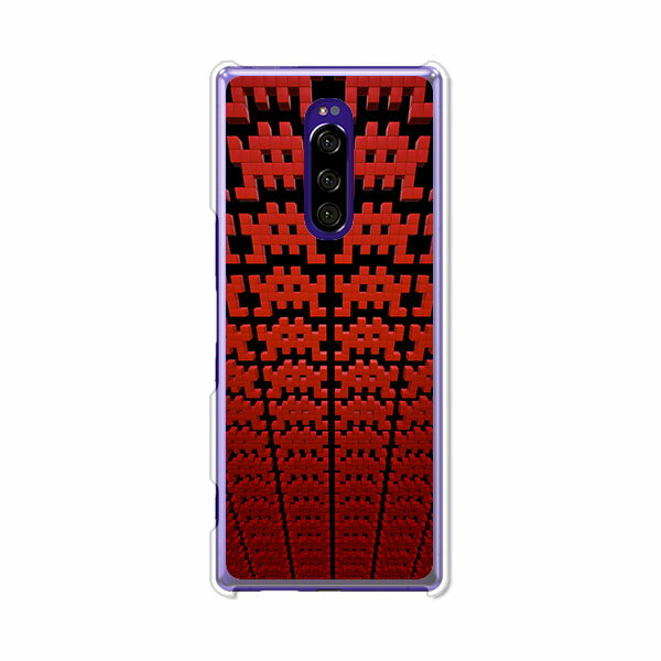 樂天商城 - Xperia 1 SO-03L / Xperia 1 SOV40 / Xperia 1 802SO 共通 カバー/ケース シリコンケースよりもコシがありゴミがつきにくいTPUカバー 【インベーダー TPUソフトケース】xperia1 カバー 保護 エクスペリア1 docomo au softbank