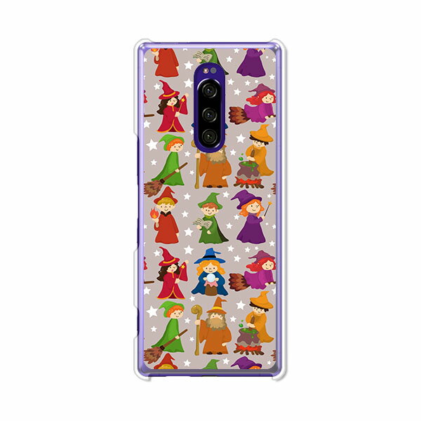 乐天商城 - Xperia 1 SO-03L/SOV40/802SO/J9110/Professional Edition J9150共通ケース/カバー 【魔法使い クリアケース素材】xperia1 so03l カバー エクスペリア1 SO-03L