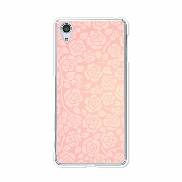樂天商城 - Xperia X Performance SO-04H/SOV33/502SO ケース/カバー 【薔薇ドット クリアケース素材】エクスペリア SO04H ジャケット XPERIA
