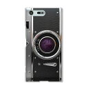 Xperia XZ Premium SO-04J ケース/カバー 【レトロCamera クリアケース素材】エクスペリア SO04J ジャケット XPERIA スマホケース