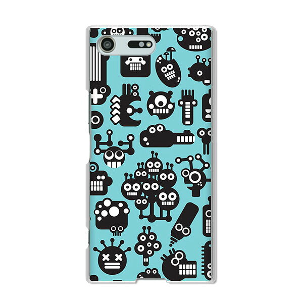 樂天商城 - Xperia XZ Premium SO-04J ケース/カバー 【ウチュウジンライシュウ クリアケース素材】エクスペリア SO04J ジャケット XPERIA スマホケース