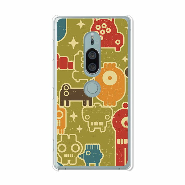 Rakuten - Xperia XZ2 Premium SO-04K / Xperia XZ2 Premium SOV38 共通 ケース/カバー 【ワレワレハドセイジンダ クリアケース素材】Xperia XZ2 Premium カバー エクスペリア エクスペディア docomo ドコモ au SONY