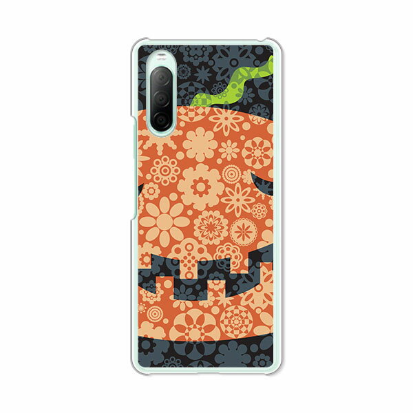乐天商城 - Xperia 10 II SO-41A/SOV43/A001SO/XQ-AU52 共通 ケース/カバー 【ハロウィンかぼちゃ クリアケース素材】Xperia10マークツースマホケース エクスペリア10 2 エクスペディアso41a 携帯カバー 携帯ケース