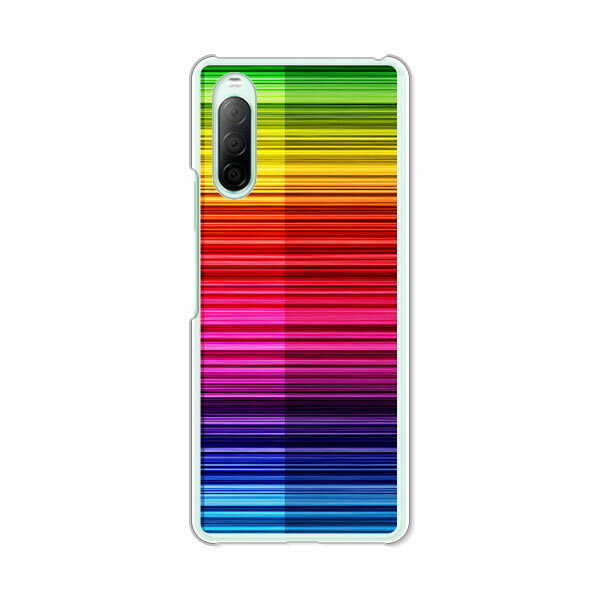 Xperia 10 II SO-41A/SOV43/A001SO/XQ-AU52 ���� ������/���С� ��Rainbow ���ꥢ�������Ǻ��Xperia10�ޡ����ġ����ޥۥ����� �������ڥꥢ10 2 �������ڥǥ���so41a ���ӥ��С� ���ӥ�����