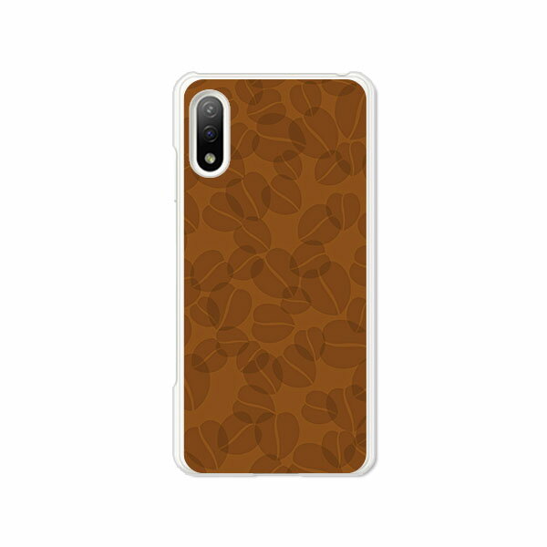 Rakuten - Xperia Ace II SO-41B ケース/カバー 【Coffee クリアケース素材】acem2so41bケース エクスペリアエースマークツーカバー ドコモ so-41b スマホケース Xperia Ace2携帯ケース