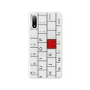 Xperia Ace II SO-41B ケース/カバー 【L:LOVE KEY クリアケース素材】acem2so41bケース エクスペリアエースマークツーカバー ドコモ so-41b スマホケース Xperia Ace2携帯ケース