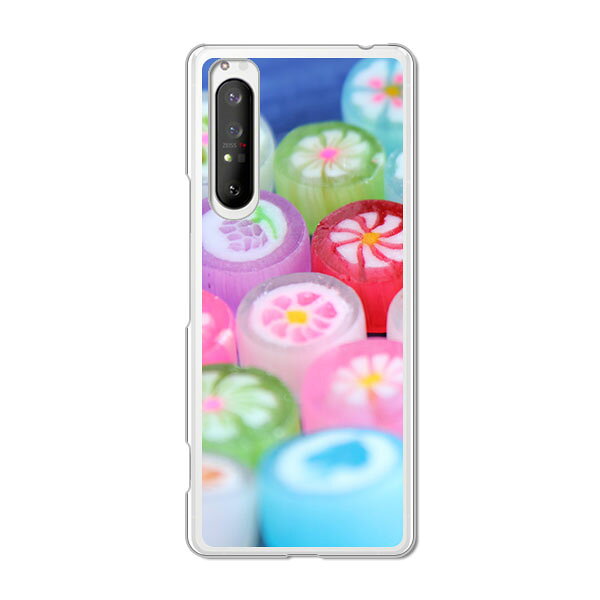 Xperia 1 II SO-51A/SOG01 共通 ケース/カバー 【飴 クリアケース素材】Xperia1マークツースマホケース エクスペリア1 2 エクスペディアso51a 携帯カバー 携帯ケース