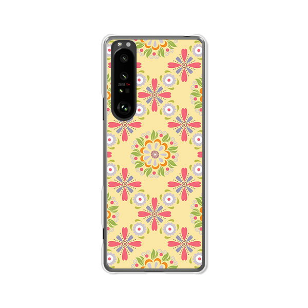 乐天商城 - Xperia 1 III SO-51B / SOG03 /Xperia1 III 共通ケース/カバー 【Sunフラワー クリアケース素材】エクスペリアワンマークスリーカバー ドコモ so-51b スマホケース Xperia1III携帯ケース