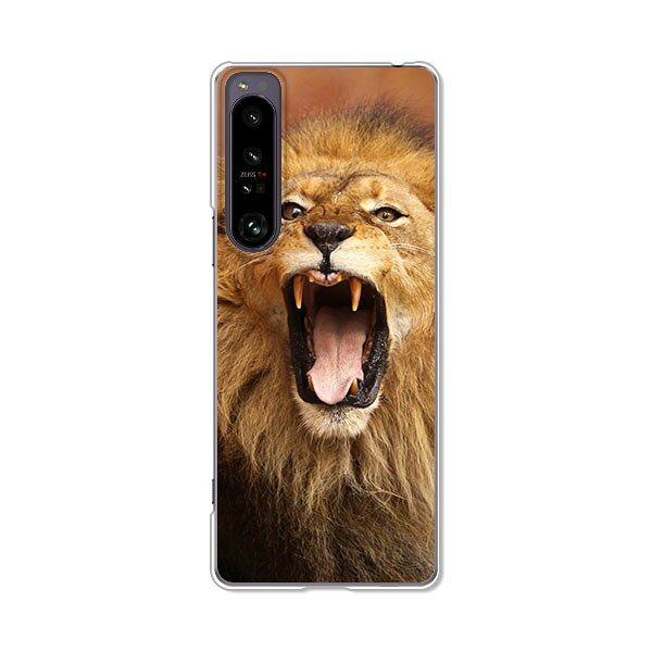 乐天商城 - Xperia 1 IV SO-51C / SOG06 / A201SO 共通 カバー/ケース シリコンケースよりもコシがありゴミがつきにくいTPUカバー 【らいおん！ TPUソフトケース】Xperia1 IV ケース エクスペリア1 IV xperia1 iv スマホケース 携帯ケース