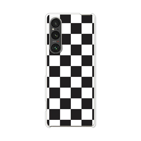 乐天商城 - Xperia 1 V SO-51D / SOG10 / A301SO / XQ-DQ44 共通 カバー/ケース シリコンケースよりもコシがありゴミがつきにくいTPUカバー 【チェッカーフラッグ TPUソフトケース】Xperia1 V ケース エクスペリア1 V xperia1v スマホケース 携帯ケース