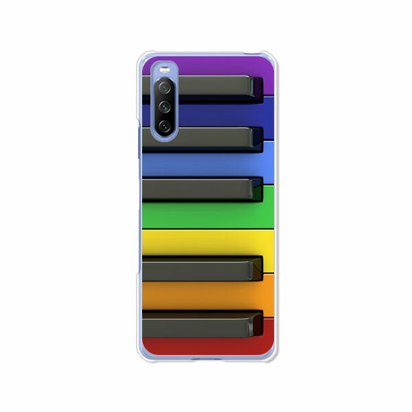 樂天商城 - Xperia 10 III SO-52B / SOG04 / A102SO / Xperia 10 III Lite XQ-BT44 共通カバー/ケース シリコンケースよりもコシがありゴミがつきにくいTPUカバー 【カラフルキーボード TPUソフトケース】エクスペリアテンマークスリー スマホケース 携帯ケース