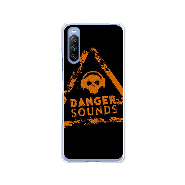 Xperia 10 III SO-52B / SOG04 / A102SO / Xperia 10 III Lite XQ-BT44 共通ケース/カバー 【Danger? クリアケース素材】エクスペリアテンマークスリー ドコモ so-52b 楽天モバイル スマホケース 携帯ケース