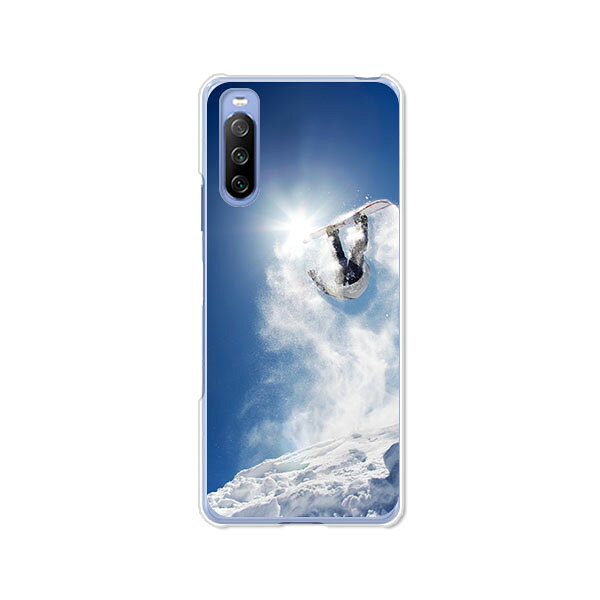 Rakuten - Xperia 10 III SO-52B / SOG04 / A102SO / Xperia 10 III Lite XQ-BT44 共通カバー/ケース シリコンケースよりもコシがありゴミがつきにくいTPUカバー 【Enjoy Snow TPUソフトケース】エクスペリアテンマークスリー スマホケース 携帯ケース