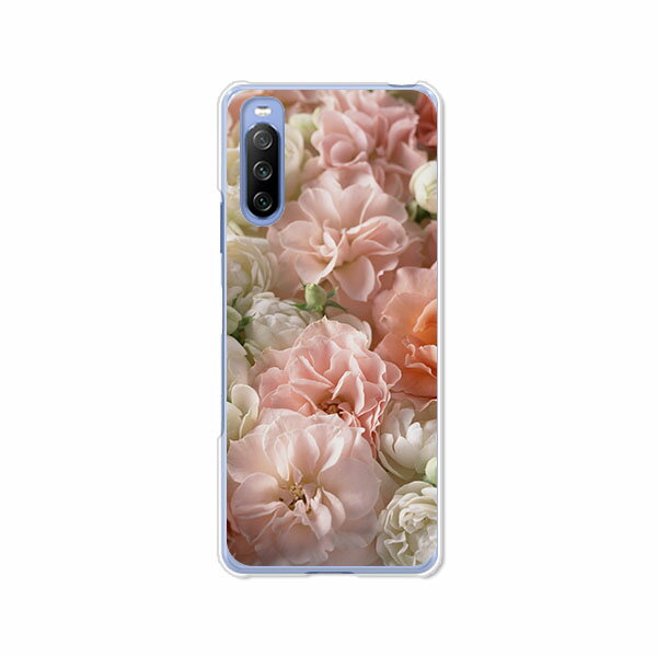 Rakuten - Xperia 10 III SO-52B / SOG04 / A102SO / Xperia 10 III Lite XQ-BT44 共通ケース/カバー 【BEAUTYフラワー クリアケース素材】エクスペリアテンマークスリー ドコモ so-52b 楽天モバイル スマホケース 携帯ケース