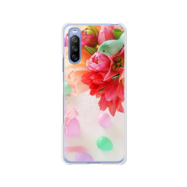 樂天商城 - Xperia 10 III SO-52B / SOG04 / A102SO / Xperia 10 III Lite XQ-BT44 共通ケース/カバー 【フラワーアレンジメント3 クリアケース素材】エクスペリアテンマークスリー ドコモ so-52b 楽天モバイル スマホケース 携帯ケース
