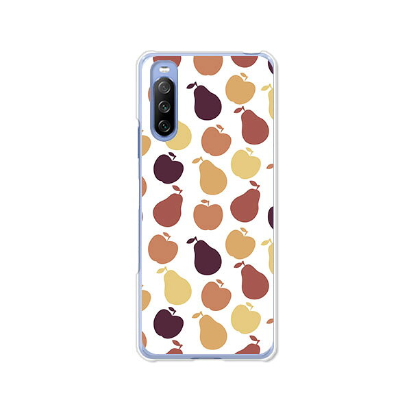 Rakuten - Xperia 10 III SO-52B / SOG04 / A102SO / Xperia 10 III Lite XQ-BT44 共通カバー/ケース シリコンケースよりもコシがありゴミがつきにくいTPUカバー 【梨ドット TPUソフトケース】エクスペリアテンマークスリー スマホケース 携帯ケース