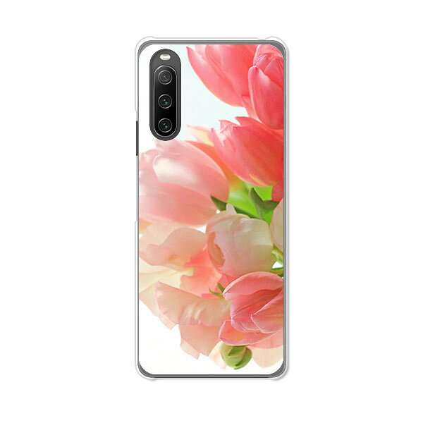 Xperia 10 IV SO-52C/SOG07/A202SO/XQ-CC44 共通 カバー/ケース シリコンケースよりもコシがありゴミがつきにくいTPUカバー 【フラワーアレンジ TPUソフトケース】xperia 10 iv ケース エクスペリア10 IV xperia10iv スマホケース 携帯ケース