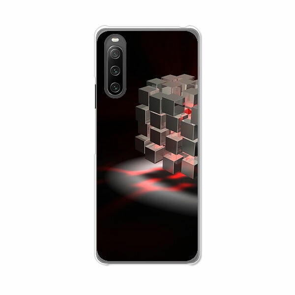 Rakuten - Xperia 10 IV SO-52C/SOG07/A202SO/XQ-CC44 共通 ケース/カバー 【CUBE クリアケース素材】xperia 10 iv ケース エクスペリア10 IV xperia10iv スマホケース 携帯ケース