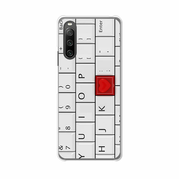 乐天商城 - Xperia 10 IV SO-52C/SOG07/A202SO/XQ-CC44 共通 カバー/ケース シリコンケースよりもコシがありゴミがつきにくいTPUカバー 【L：LOVE KEY TPUソフトケース】xperia 10 iv ケース エクスペリア10 IV xperia10iv スマホケース 携帯ケース