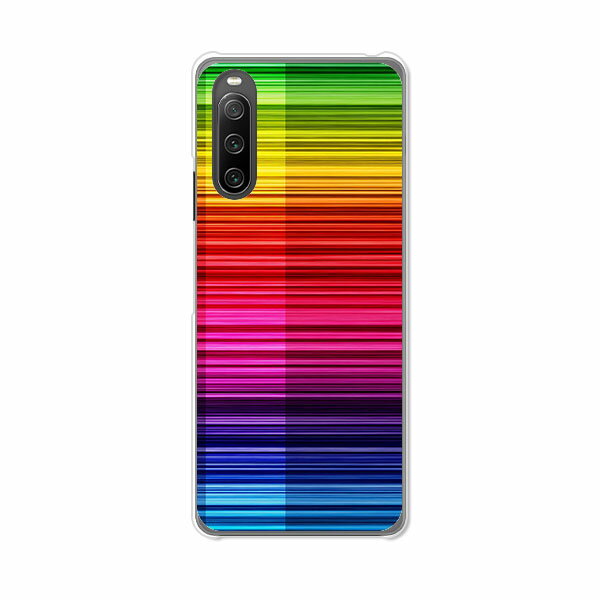 Rakuten - Xperia 10 IV SO-52C/SOG07/A202SO/XQ-CC44 共通 ケース/カバー 【Rainbow クリアケース素材】xperia 10 iv ケース エクスペリア10 IV xperia10iv スマホケース 携帯ケース