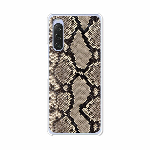 Rakuten - Xperia 10 V SO-52D / SOG11 / XQ-DC44 / Xperia10 V 共通 カバー/ケース シリコンケースよりもコシがありゴミがつきにくいTPUカバー 【Snake TPUソフトケース】xperia 10 v ケース エクスペリア10 V xperia10v スマホケース 携帯ケース