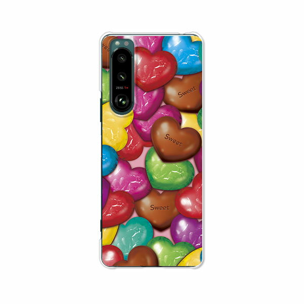 樂天商城 - Xperia 5 III SO-53B / SOG05 / A103SO 共通 ケース/カバー 【チョコ クリアケース素材】エクスペリア5IIIケース エクスペディア スマホケース 携帯ケース