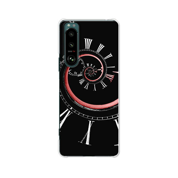 乐天商城 - Xperia 5 III SO-53B / SOG05 / A103SO 共通 カバー/ケース シリコンケースよりもコシがありゴミがつきにくいTPUカバー 【時間旅行 TPUソフトケース】エクスペリア5IIIケース エクスペディア スマホケース 携帯ケース