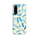 Xperia 5 III SO-53B / SOG05 / A103SO 共通 ケース/カバー 【夏準備 クリアケース素材】エクスペリア5IIIケース エクスペディア スマホケース 携帯ケース